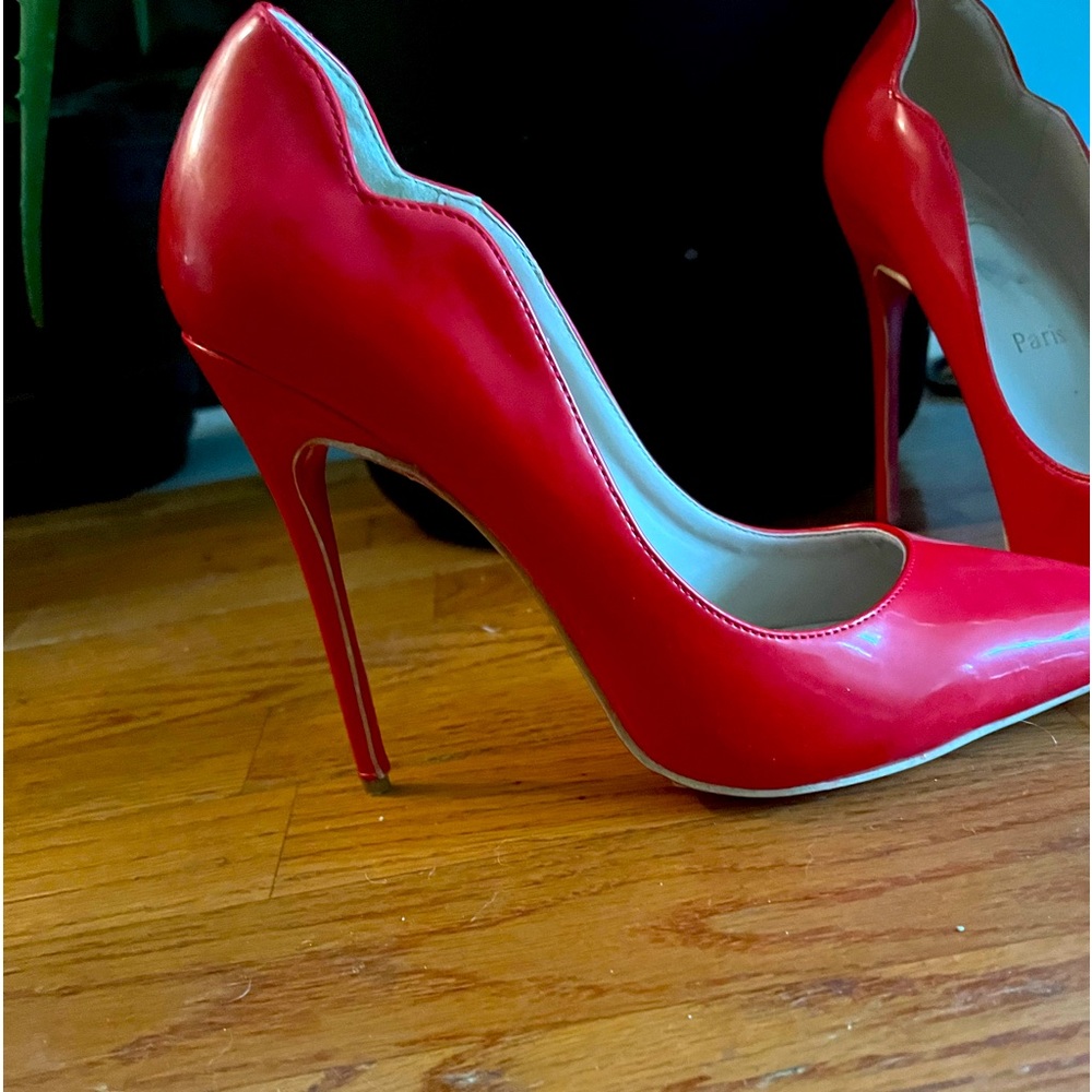 Red red bottom pumps size 42